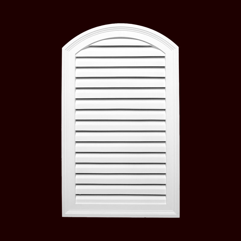 Functional Arch Louver with Eyebrow Top
