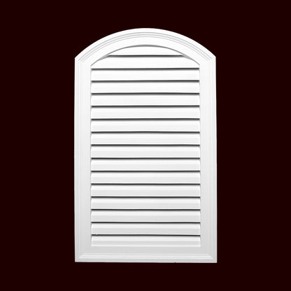 Functional Arch Louver with Eyebrow Top