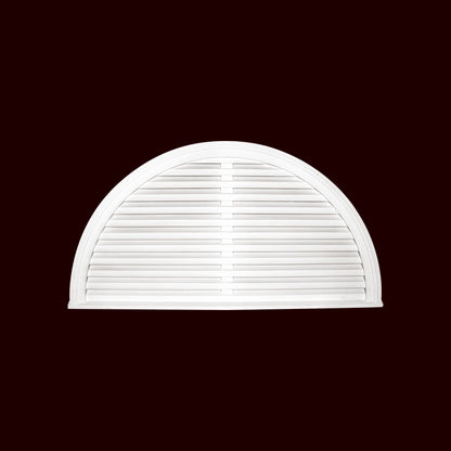 Functional Half Round Louver
