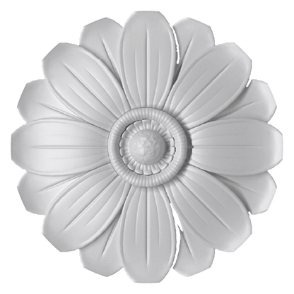 RM0505-A 4" rosette medallion, Foamcore