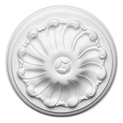 RM0606-B 5" rosette medallion, Foamcore