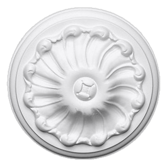 RM0606-B 5" rosette medallion, Foamcore
