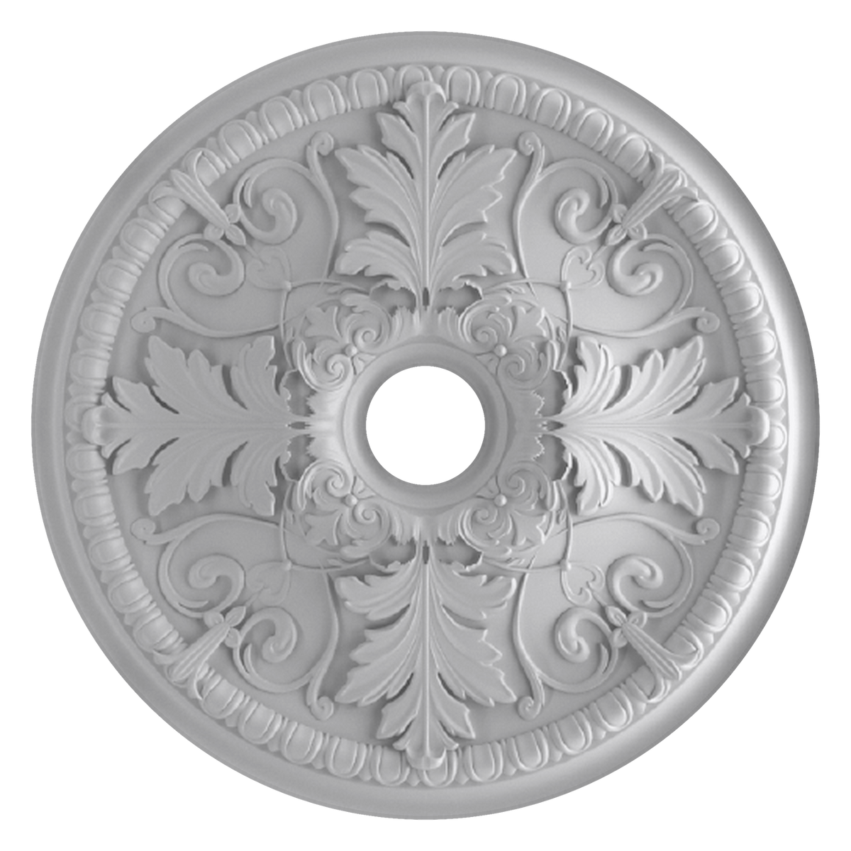 RM2121-FL 27" ceiling medallion, Foamcore