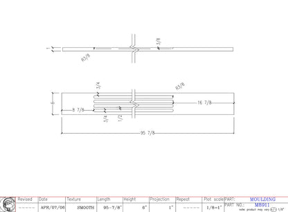 Fluted Casing | M8911