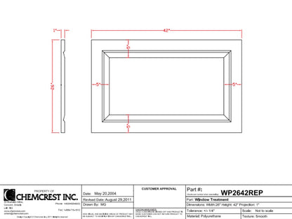 Window Panel | WP2642REP