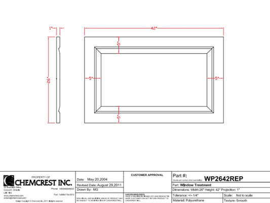 Window Panel | WP2642REP