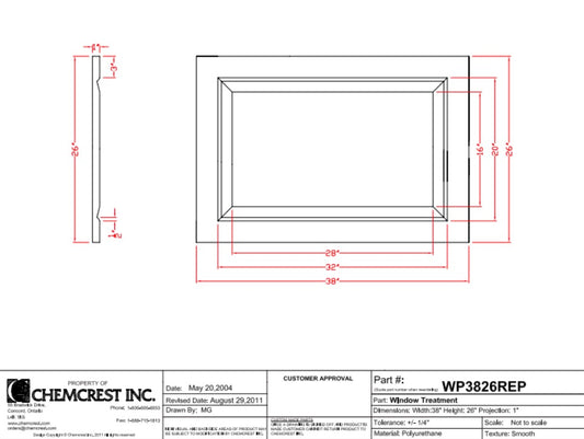Window Panel | WP3826REP