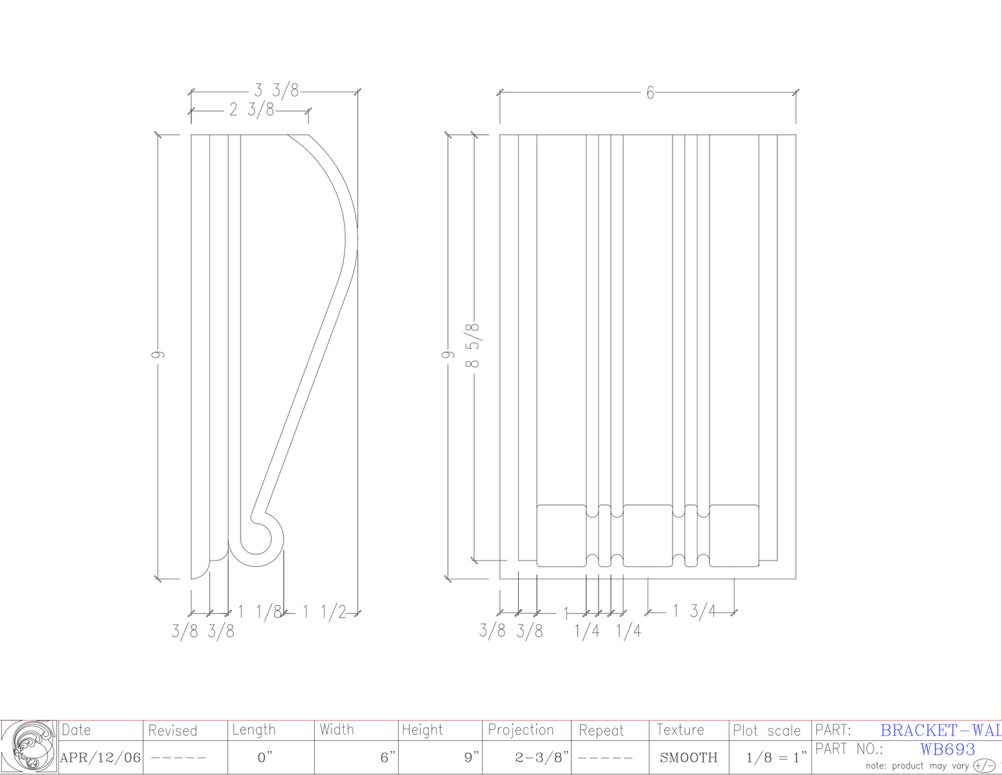 Wall Bracket | WB693