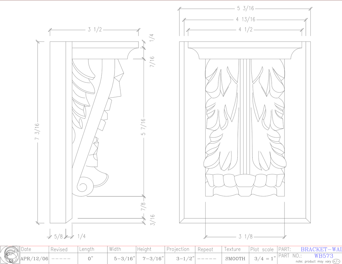 Wall Bracket | WB573