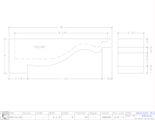 Wall Bracket | WB5618