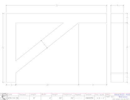 Wall Bracket | WB3222