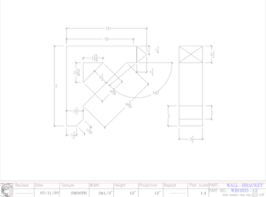 Wall Bracket | WB1005-12