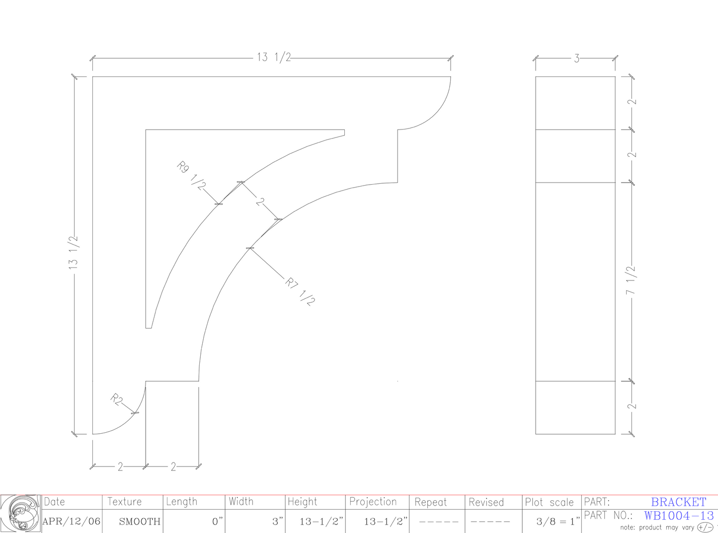 Wall Bracket | WB1004-13