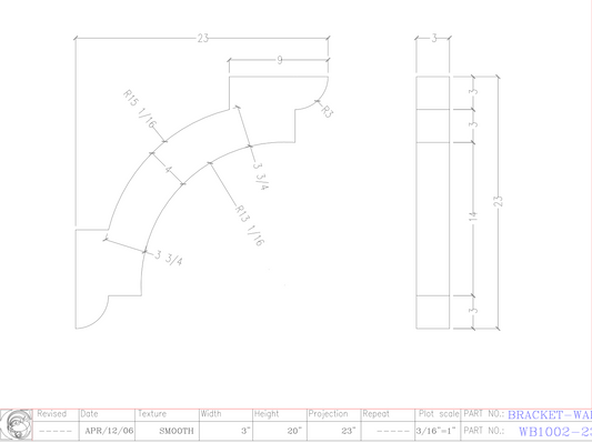 Wall Bracket | WB1002-23