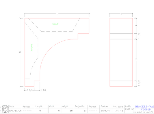 Wall Bracket | WB0618