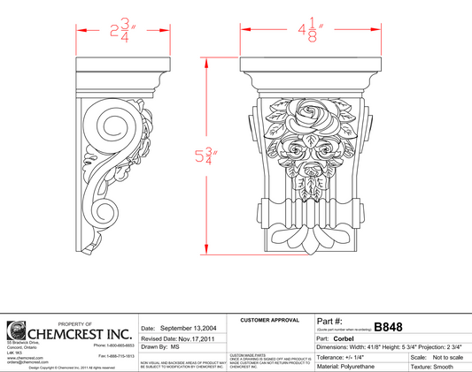Corbel | B848