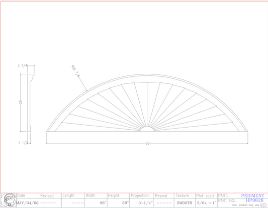 Horizon Pediment | HP9828
