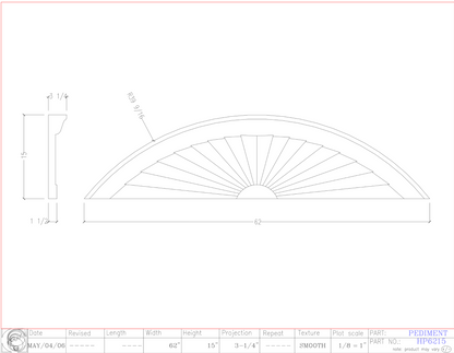 Horizon Pediment | HP6215
