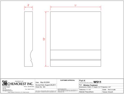 Pilaster Base Block | W511