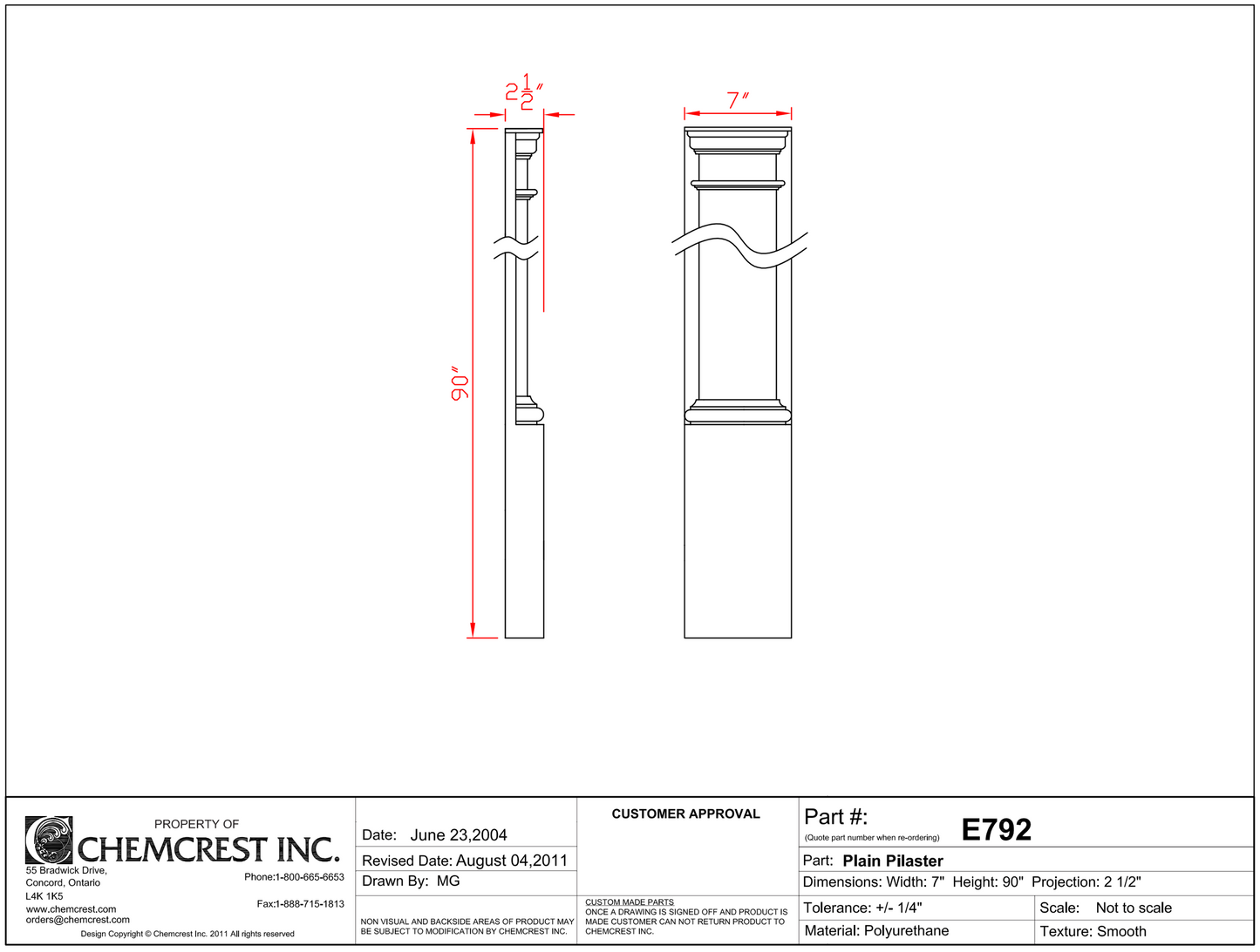 Pilaster | E792
