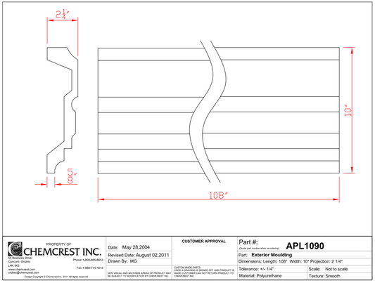 DOOR/WINDOW PILASTER
