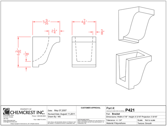 Modillion Block | P421