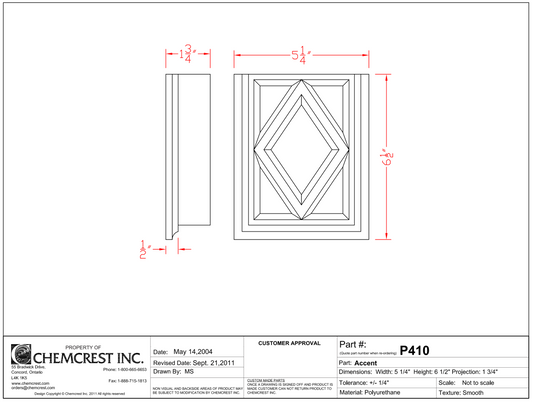 Modillion Block | P410