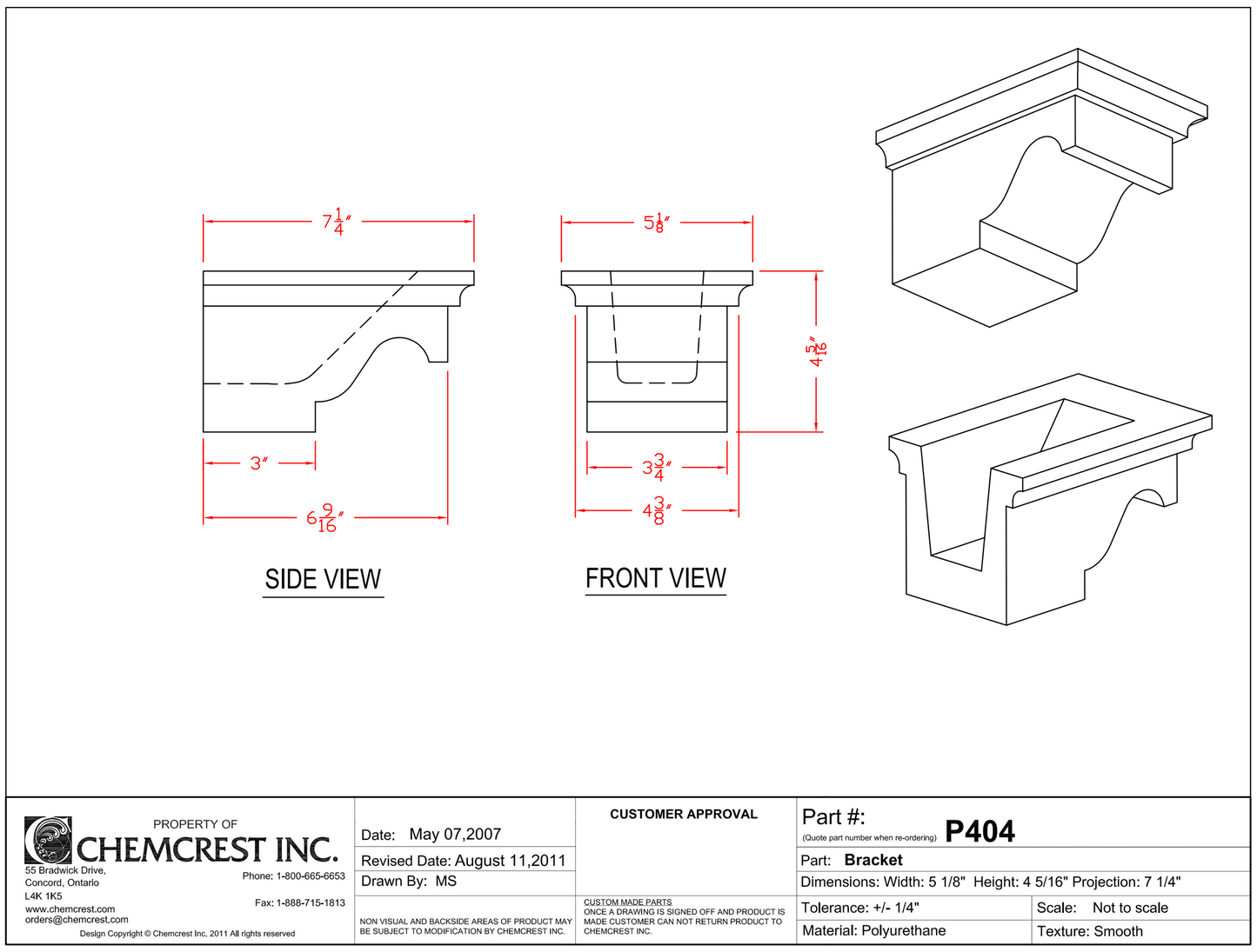 Modillion Block | P404