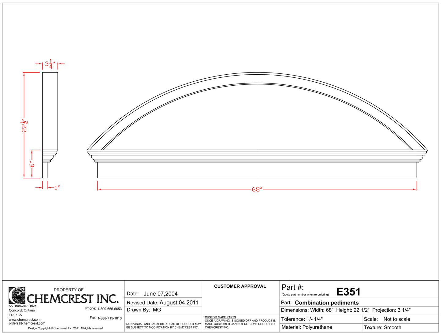 Pediment | E351