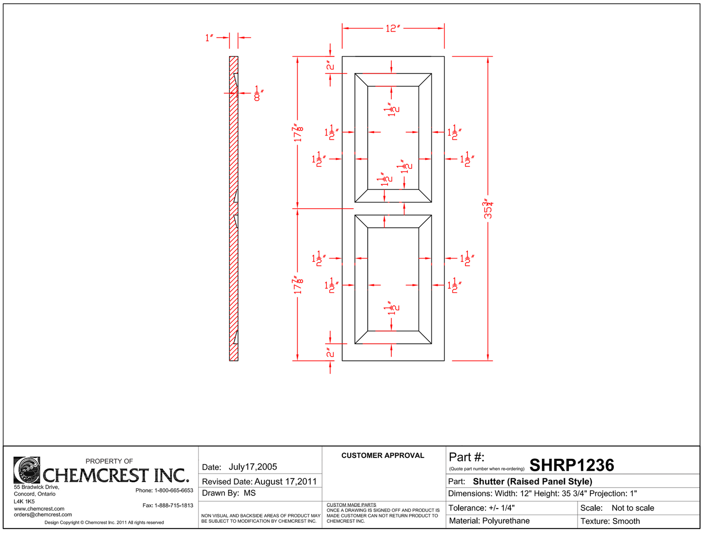 Louvered Shutter | SHRP1236
