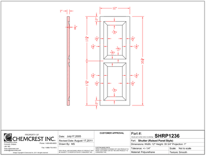 Louvered Shutter | SHRP1236