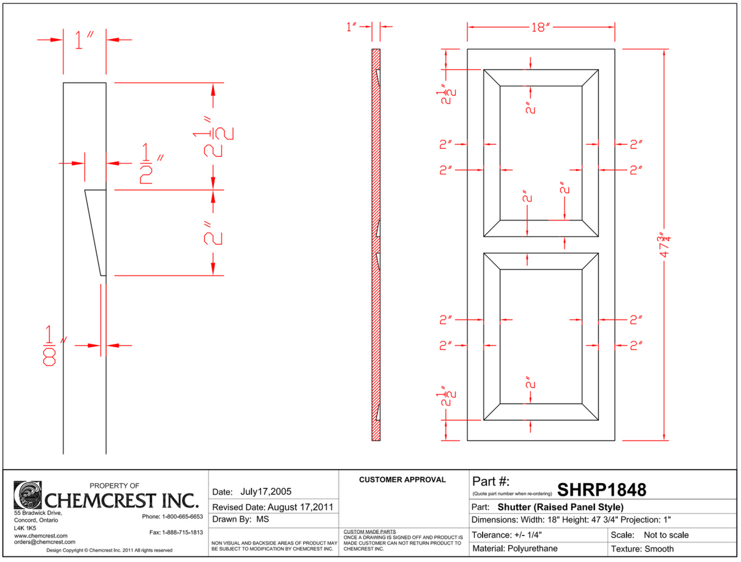 Louvered Shutter | SHL1848