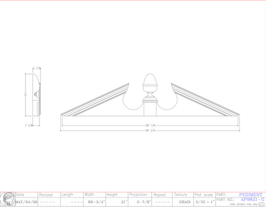 Pediment | AP8921-G
