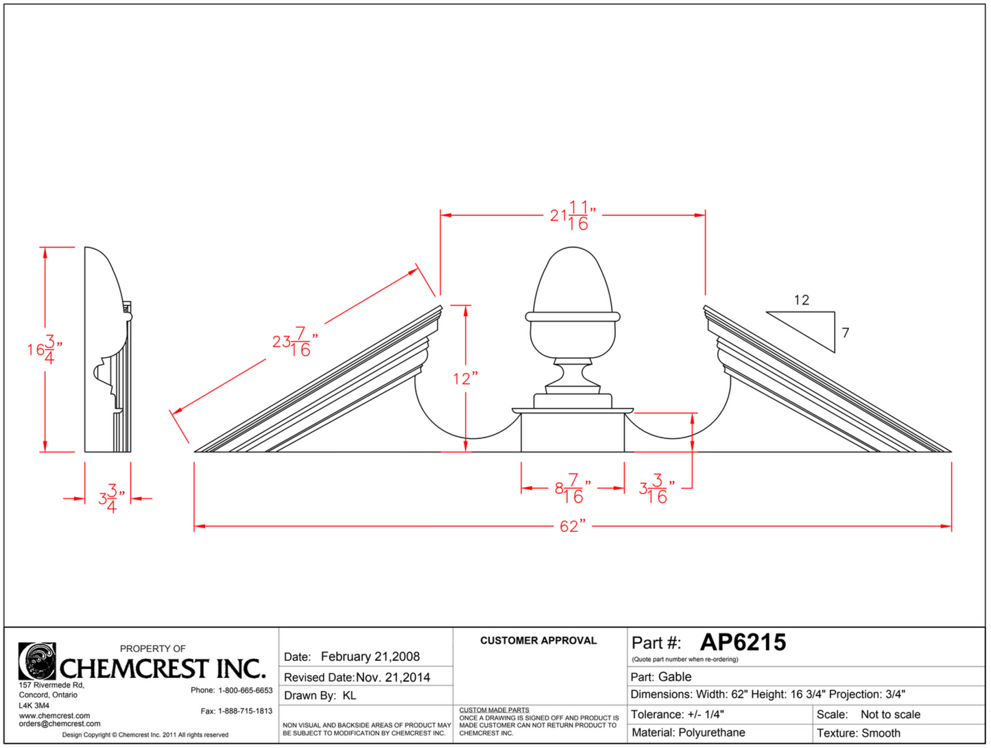 Pediment | AP6215