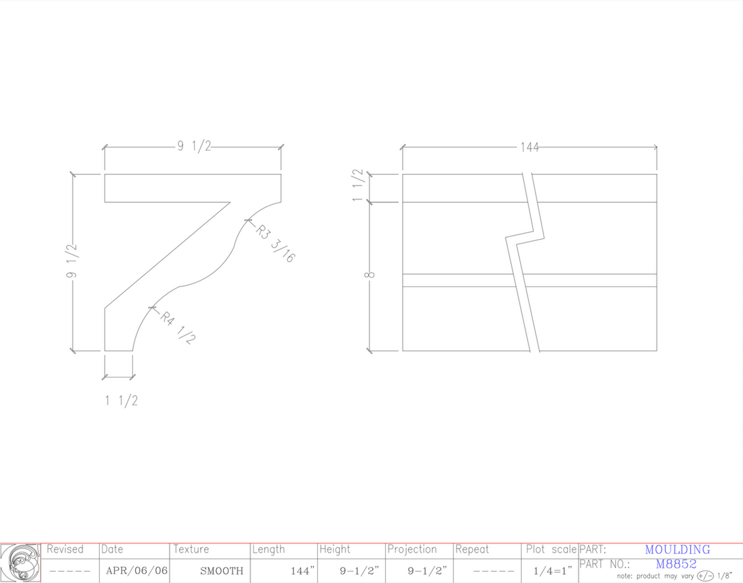 Crown Moulding | M8852