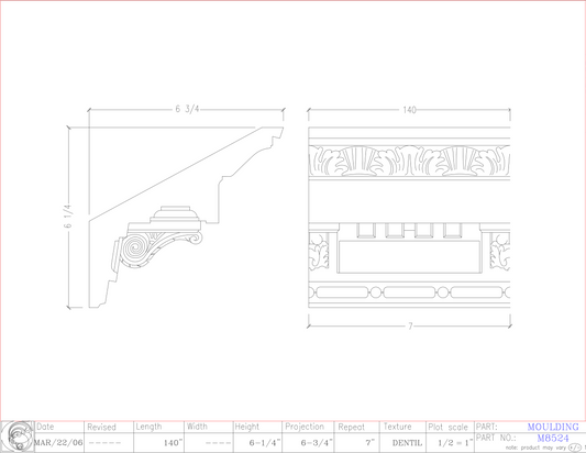 Crown Moulding | M8524