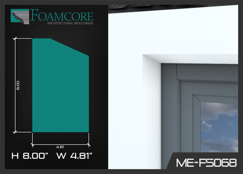 Flat Stock Window Casing | ME-FS068