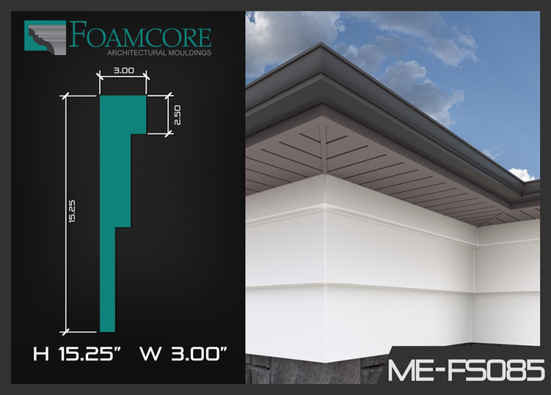 Flat Stock Cornice | ME-FS085